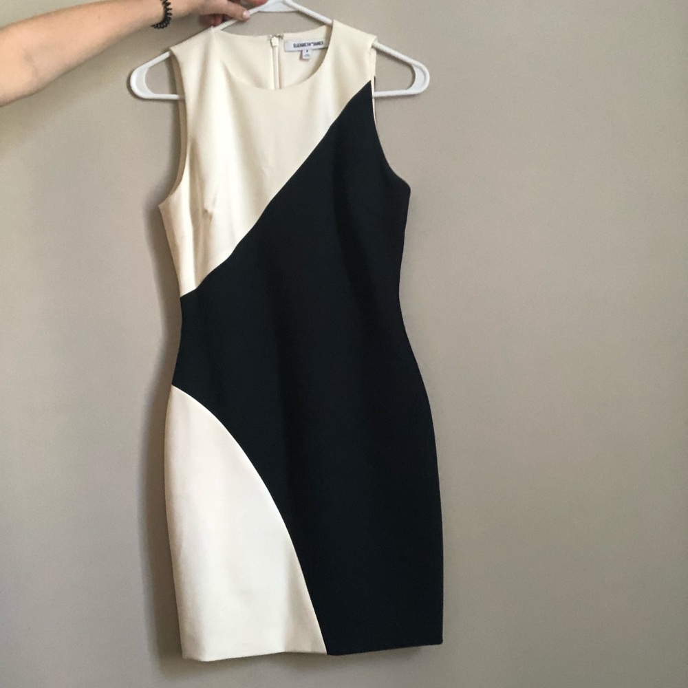 Navy&Cream Elizabeth and James dress